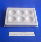 Dental Ceramic Mixing Slab (  Plate), 6 Slots , having plastic Cover & bottom