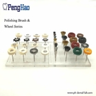 dental polishing wheel Dental laboratory leather cloth round dental polishing brush jewelry tool bur polisher