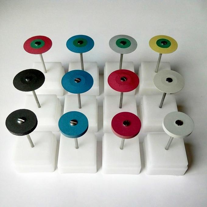 Dental Rubber Diamond Tmpregnated Polishing wheel for Zirconia /porcelain