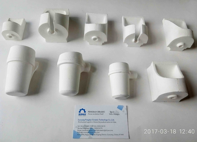 Dental ceramic slotted quartz casting cup for Kerr / Besqual  casting machine