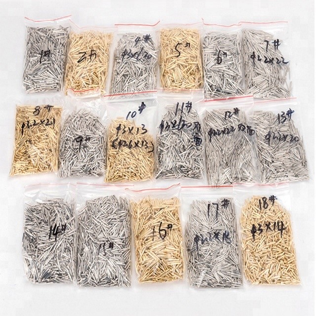 Lab Use Impression Pins Brass Dental Pins Single Pins / Twin Pins