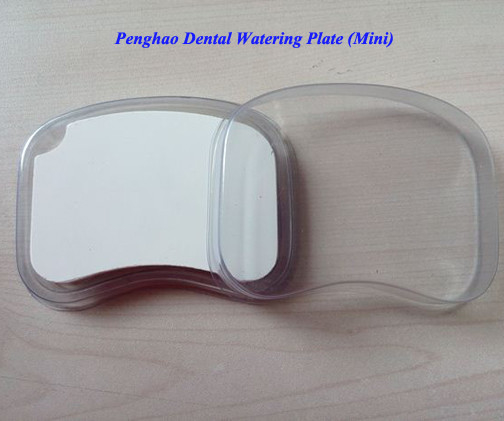 Small  Model Dental ceramic wet tray ( watering plate) (10*7cm)