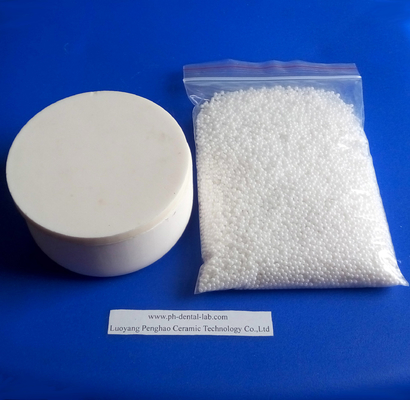 China 2mm sintering zirconia ball for zirconia sintering crucible ( bowl) supplier