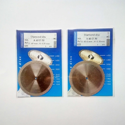 China Dental Using Diamond Disc (Diamond Cutter )(Stainless &amp; diamond particle material) supplier