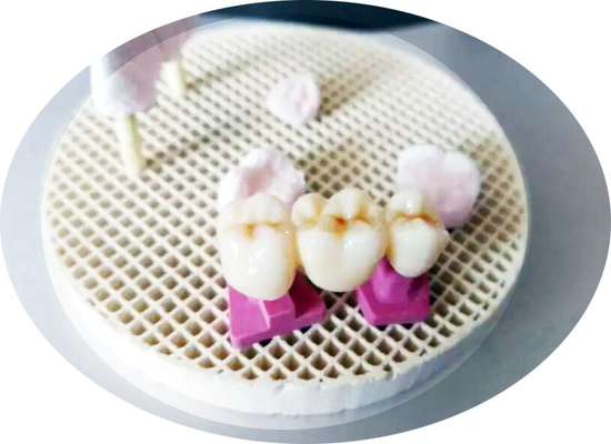 China factory price dental lab porcelain furnace used honeycomb firing tray with porcelain pins supplier