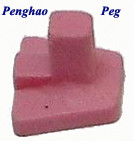 High Quality Dental Lab Ceramic Peg/ Single Pointed Teeth Burning Rack