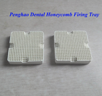 D55mm Square Dental Honeycomb Firing Tray  (  ceramic pins, 55mm*55mm*12.5mm)