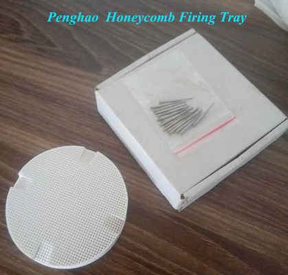 PH High Quality( D80mm Round )Dental Ceramic Honeycomb Firing Tray  (metal pins)