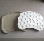 Dental porcelain  Mixing Slab (  Plate),28 Slots , having plastic Cover& Bottom