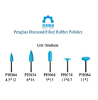 Dental Diamond Filled Rubber Poliser (mono colors, )(medium grit )