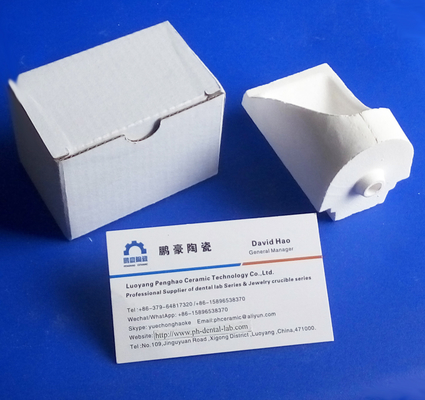 High Quality Ceramic Dental Lab Crucibles Series ( Vertical ,Horizontal ) For Casting.