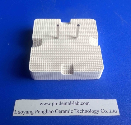 dental lab porcelain furnace used honeycomb firing tray with pins