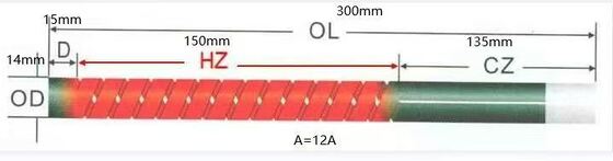 300mm heating element for  Amann Girrbach Ceramill therm furnace