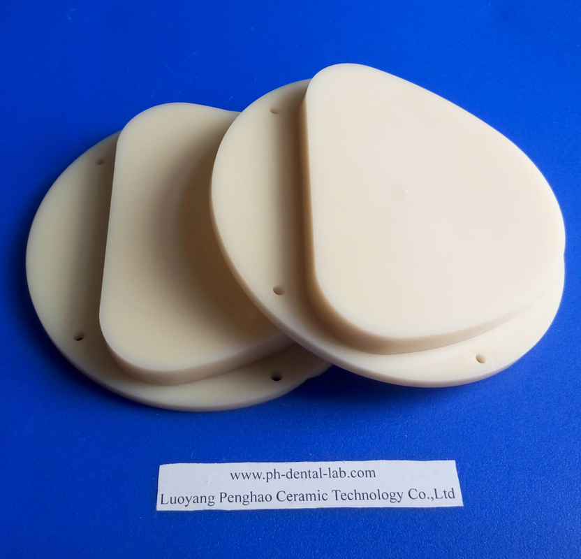 89*71*12mm~22mm Dental Lab Material Pmma Disk A1 A2 A3 Dental PMMA Block for Amann Girrbach CAD/CAM Milling System