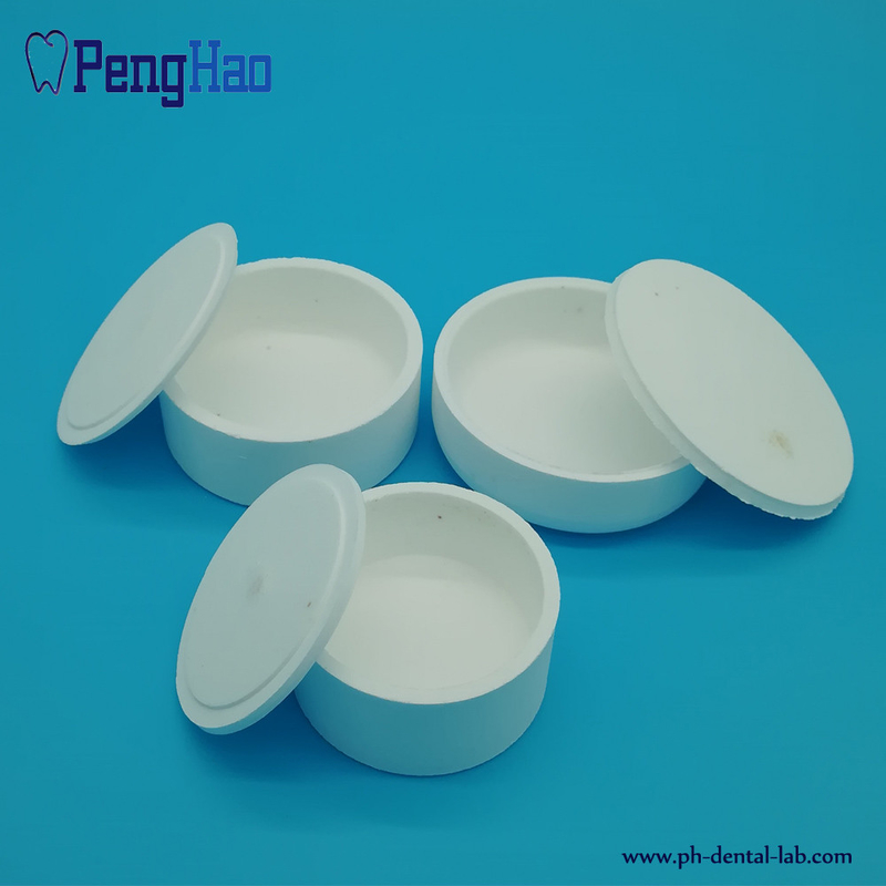 Ceramic sintering crucible ( tray ) for dental zirconia sintering ( 75mm, 90mm, 100mm)