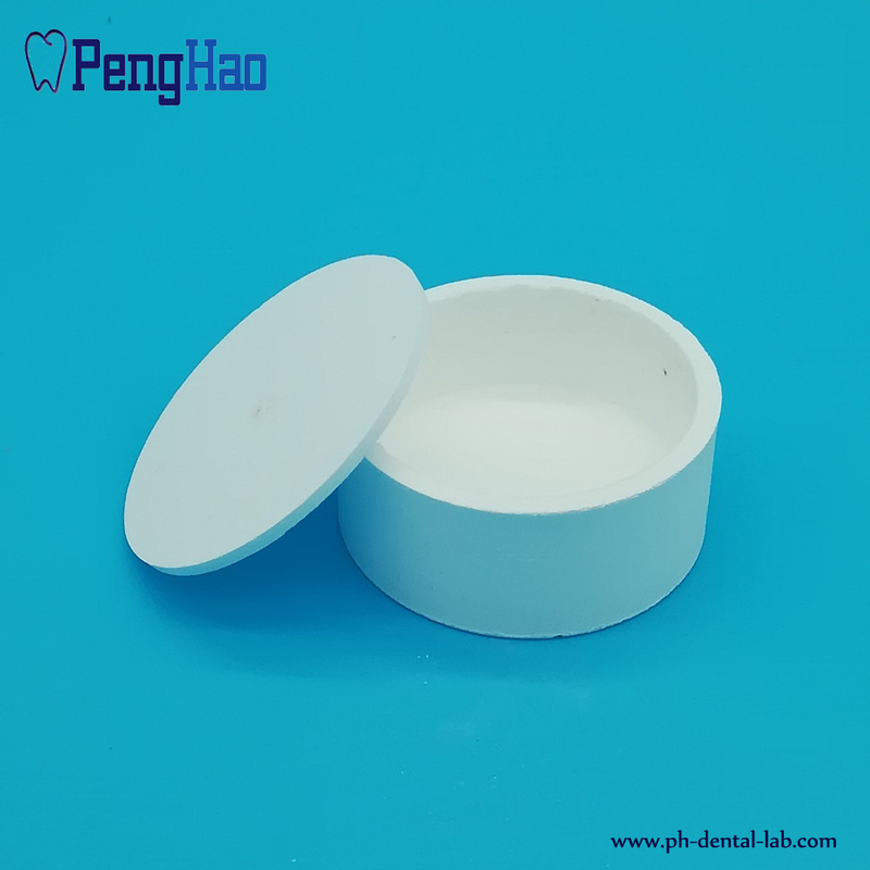 Dia75mm Ceramic sintering crucible ( tray ) for dental zirconia sintering.