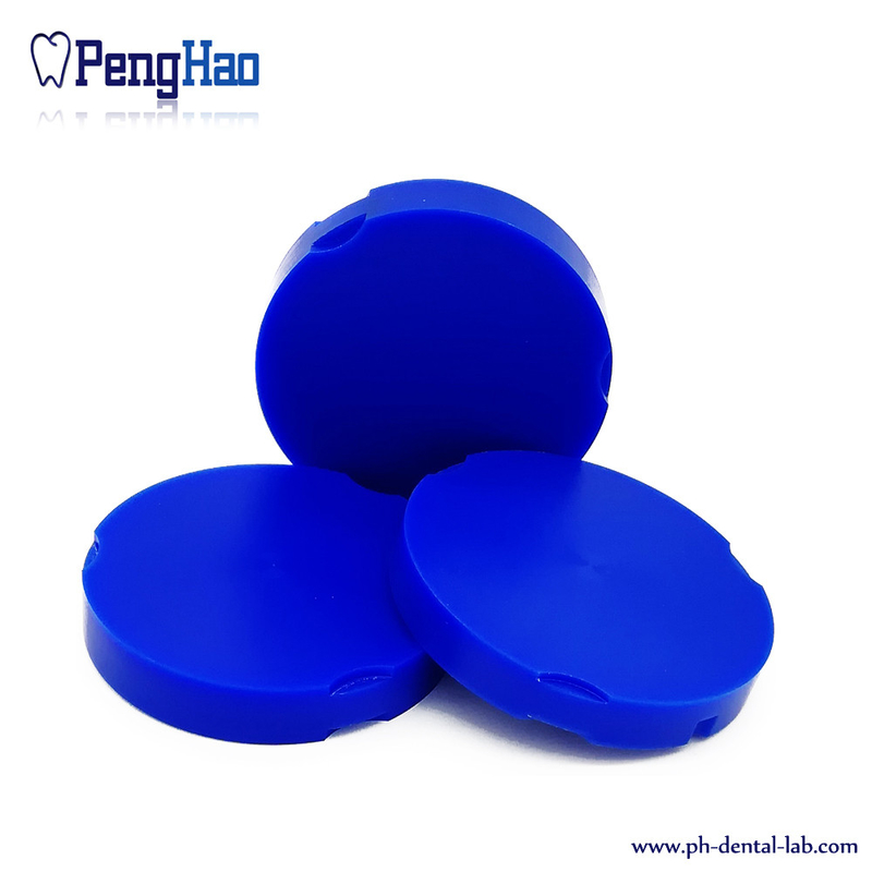 PH 95mm Wax Disc for Zirkonzahn CAD/CAM system.(10mm-25mm, Blue )