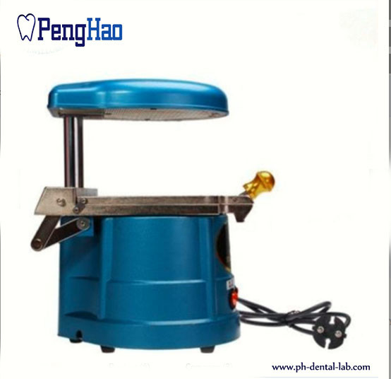 Dental film press/vacuum forming machine/dental material film pressing/vacuum forming mechanism as orthodontic retainer