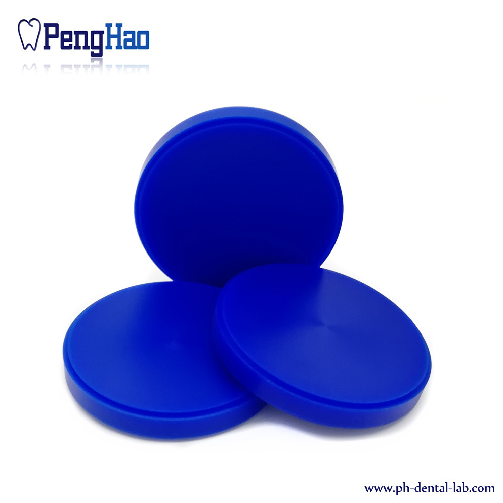 PH 98mm Round Dental Wax blank for open CAD/CAM Dentmill system