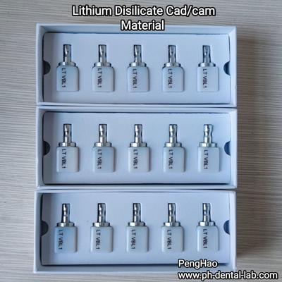 Dental Lithium Disilicate CAD/CAM Material (HT and LT) for dental lab