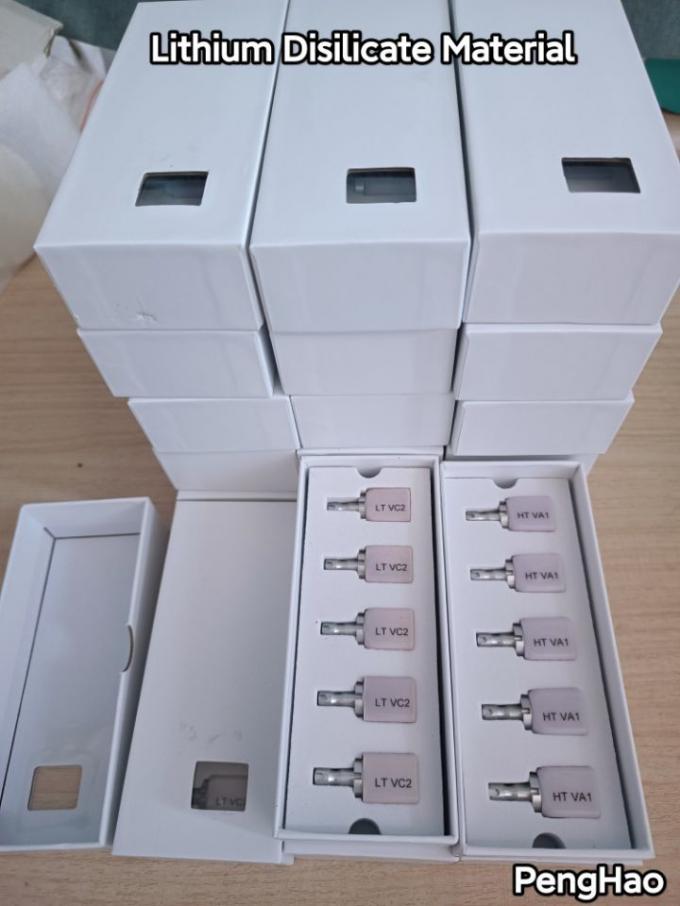 Dental Lithium Disilicate CAD/CAM Material (HT and LT) for dental lab